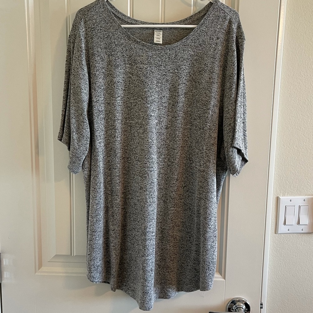 Old Navy Luxe Gray Top